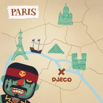 Djeco Arty Toys Pirati - Kyle