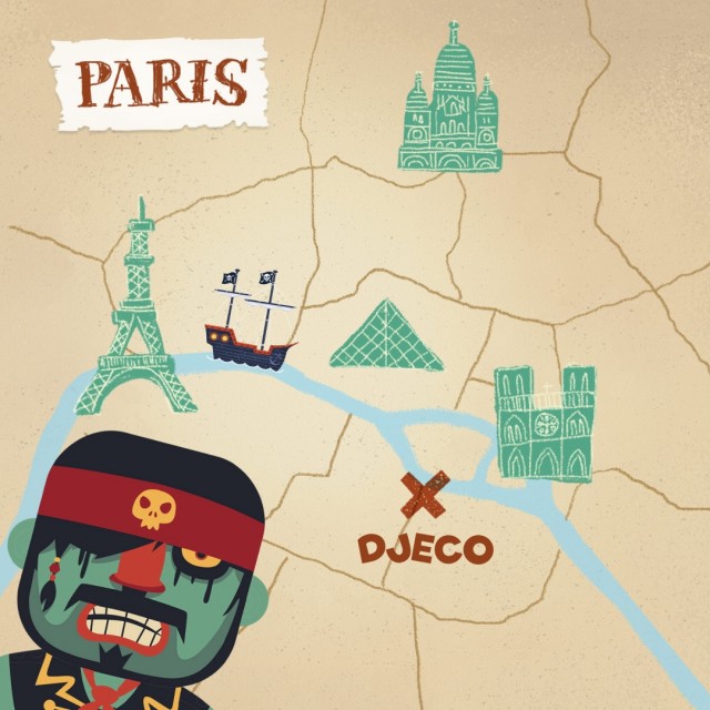 Djeco Arty Toys Pirati - Kyle