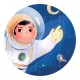 Kartonska Slagalica - Astronaut