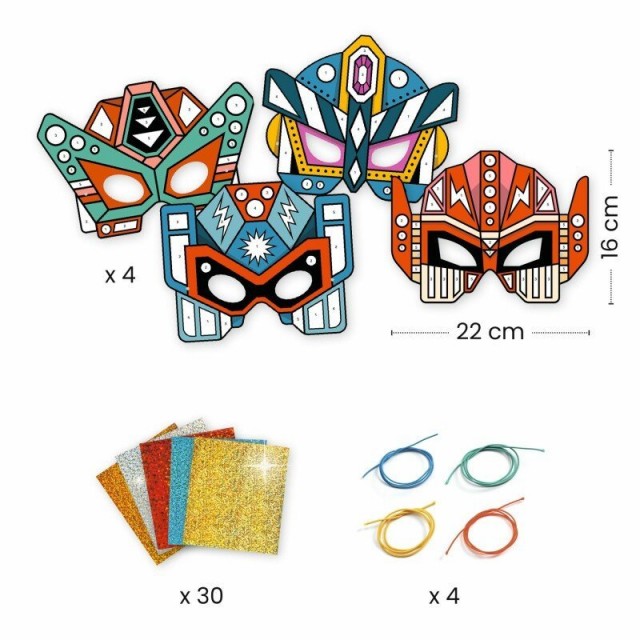Diy Maske Super Roboti