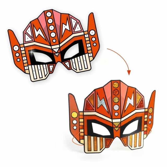 Diy Maske Super Roboti
