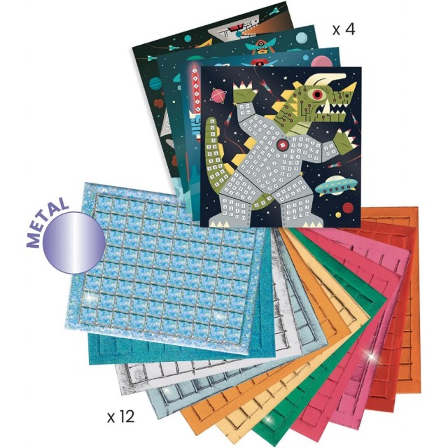 Kreativni Set - Mozaik, Svemirska Bitka