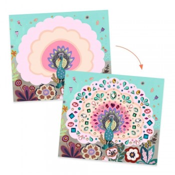 Kreativni set - Perlice, Paun