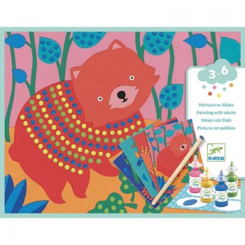 Kreativni set - Slikanje štapićima Kreativni set - Slikanje štapićima