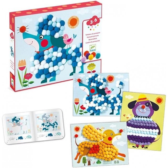 Kreativni Set - Pom-Pom Loptice
