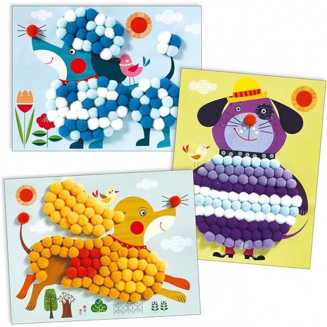 Kreativni Set - Pom-Pom Loptice