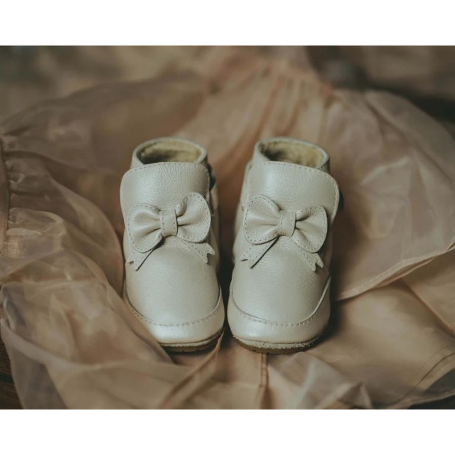 Čizme Cubow - Off White, Metallic