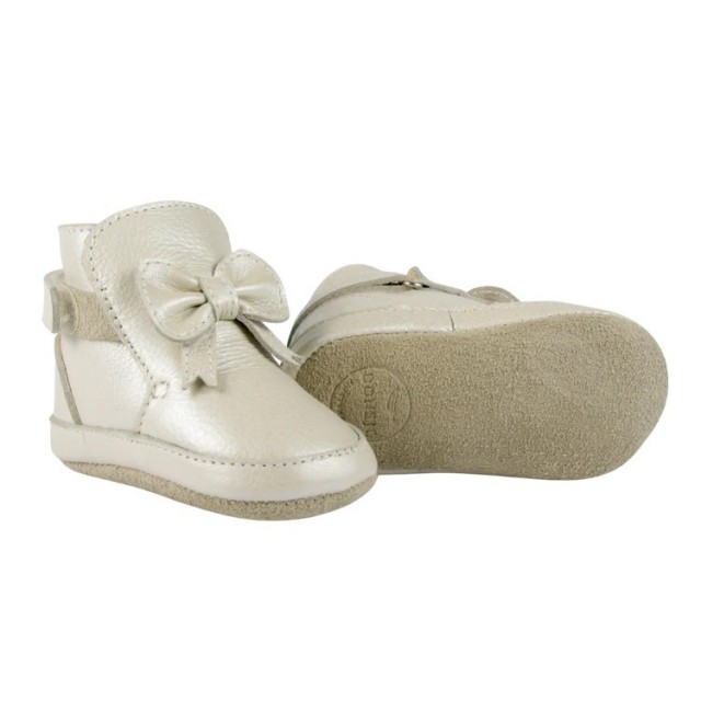Čizme Cubow - Off White, Metallic