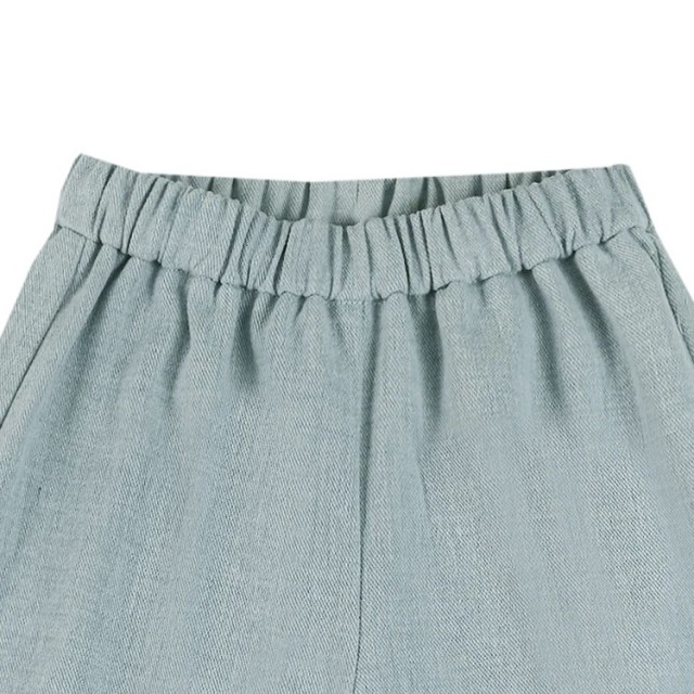 Široke Pantalone Hauke - Foggy Blue