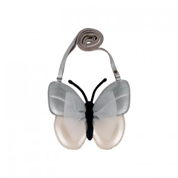 Torbica Alja - Vlinder, Silver Grey