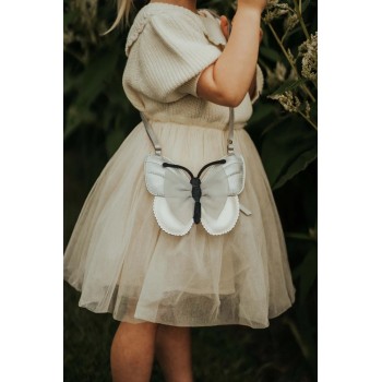 Torbica Alja - Vlinder, Silver Grey Torbica Alja - Vlinder, Silver Grey