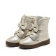 Čizme Isa Exclusive - Silver Metallic Leather