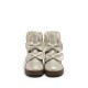 Čizme Isa Exclusive - Silver Metallic Leather