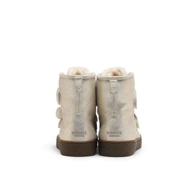 Čizme Isa Exclusive - Silver Metallic Leather