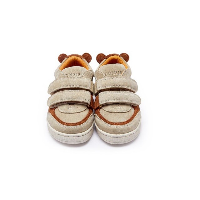 Pinou Patike - Bear, Taupe Suede