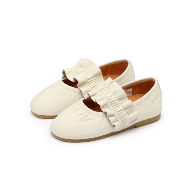 Iffie Baletanke - Cream Sheep Leather