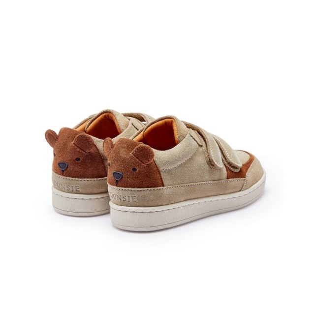 Rinou Patike - Bear, Taupe Suede