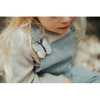 Šnalica Alja - Vlinder, Silver Grey Šnalica Alja - Vlinder, Silver Grey