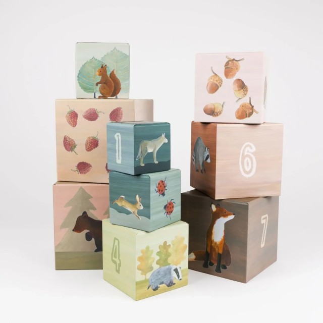 Kocke Za Slaganje – Šumske Životinje