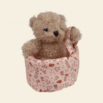 Plišana igračka - mini meda Morris u nosiljci