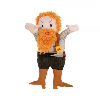 Plišana igračka za ruku - Drvoseča