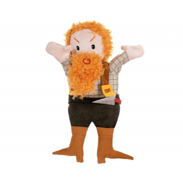 Plišana Igračka Za Ruku - Drvoseča