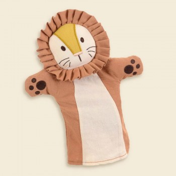 Plišana igračka za ruku - Lavić