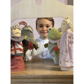 Plišana igračka za ruku - Zmaj