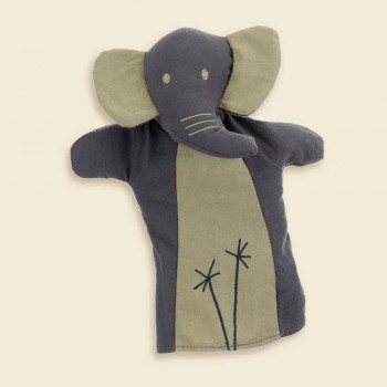 Plišana igračka za ruku - Slon