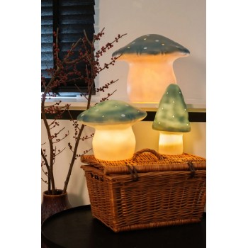 Srednja lampa – Pečurka, natural teal