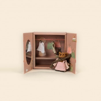 Drveni ormarić za oblačenje - Set za oblačenje
