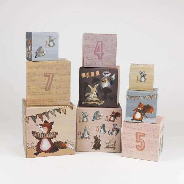 Kocke Za Slaganje – Zekina Porodica