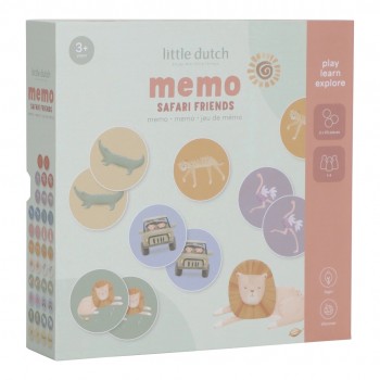 Igra memorije – Safari Friends
