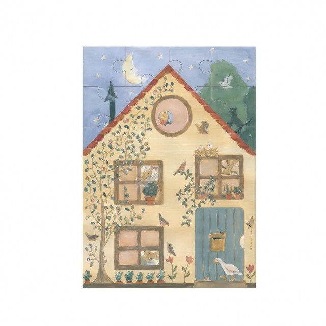 Drvena Slagalica – Kućica Zečeva