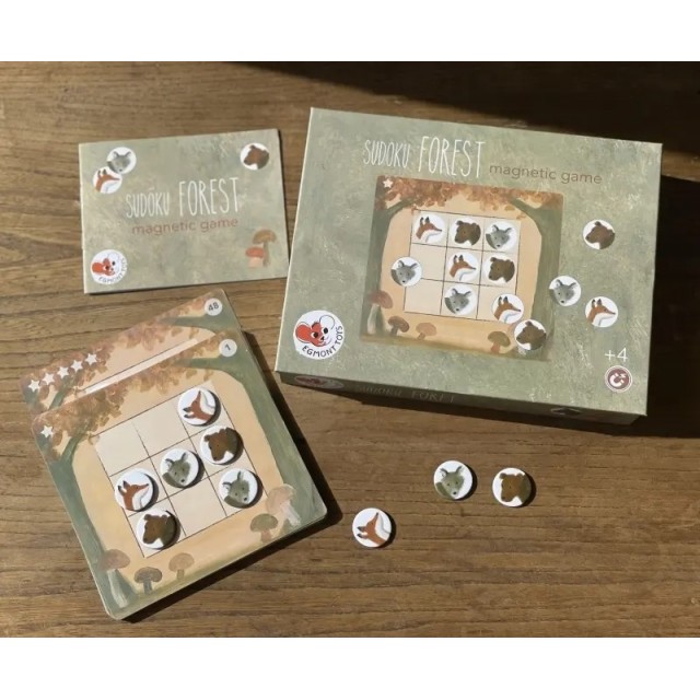 Magnetna Igra – Šumski Sudoku