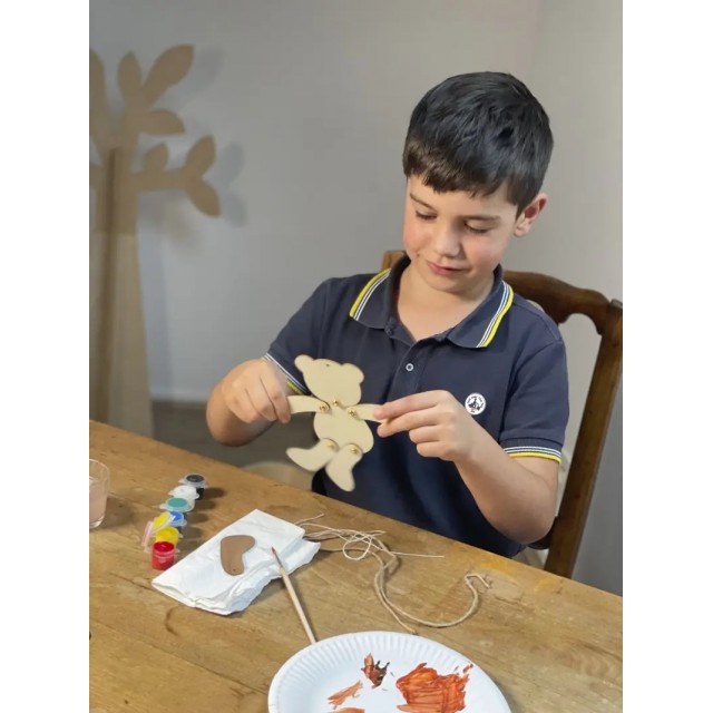 Kreativni Set – Sklopivi Meda Za Farbanje