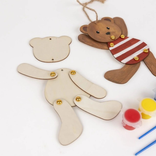 Kreativni Set – Sklopivi Meda Za Farbanje