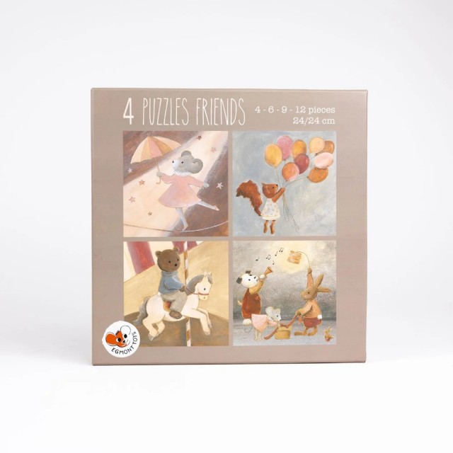 Set Slagalica – Prijatelji (4 Puzzla)