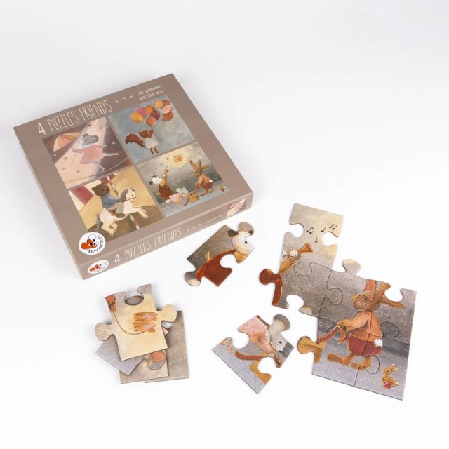 Set Slagalica – Prijatelji (4 Puzzla)