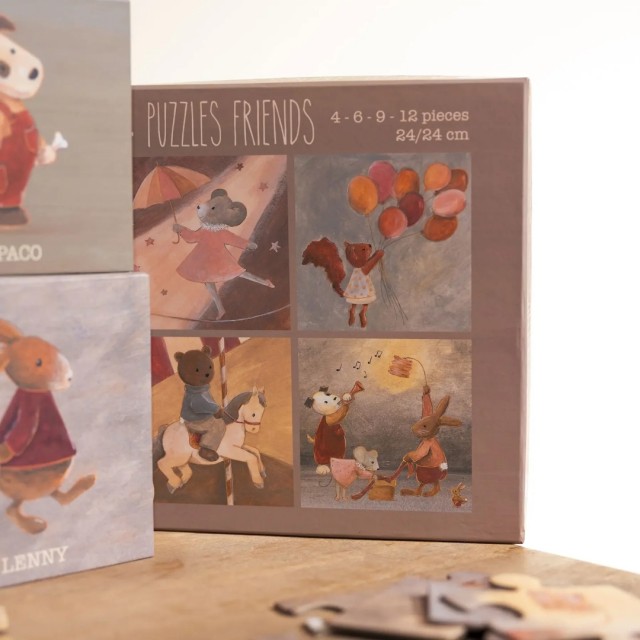 Set Slagalica – Prijatelji (4 Puzzla)