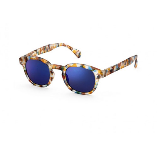 Sun C Blue Tortoise Blue Mirror