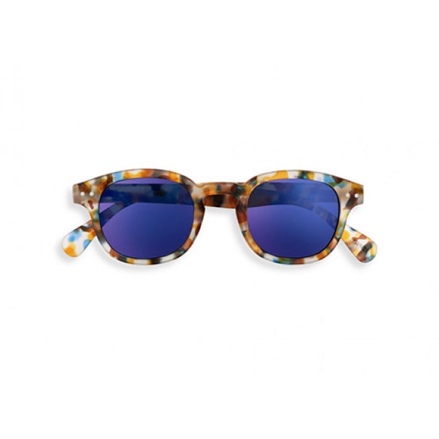 Sun C Blue Tortoise Blue Mirror