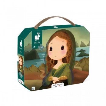 Kartonska slagalica - Leonardo da Vinči od 100 delova