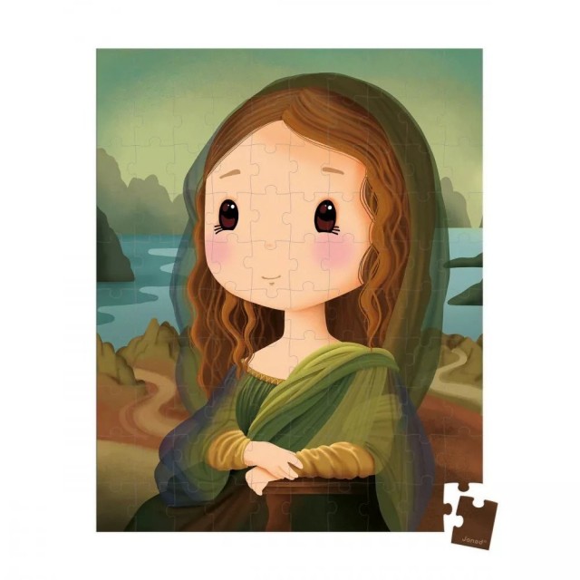 Kartonska Slagalica - Leonardo Da Vinči Od 100 Delova