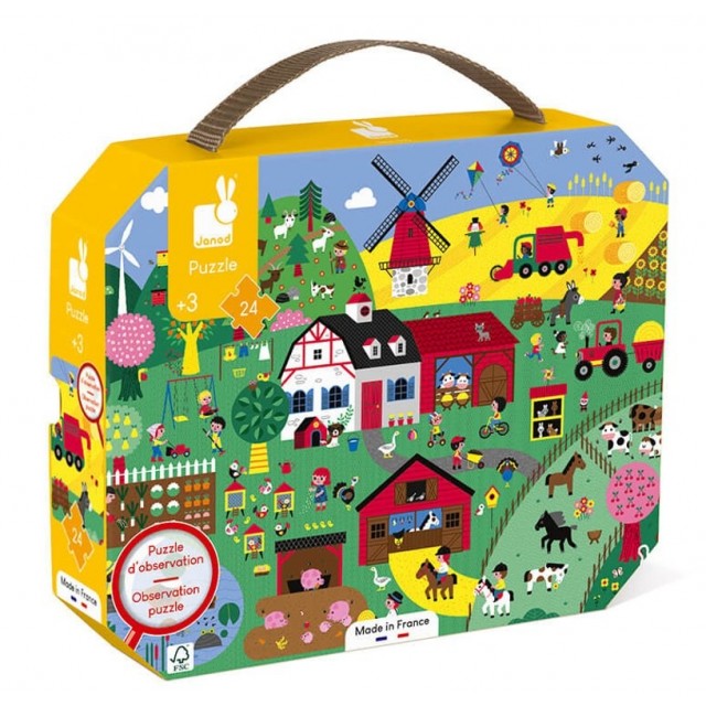 Kartonska slagalica - Skriveni predmeti