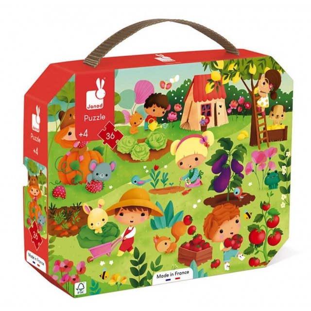 Kartonska slagalica - Bašta