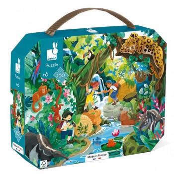 Kartonska slagalica - Avanture iz džungle