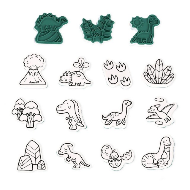 Pečati - Dinosaurusi, 15 Pečata Pečati - Dinosaurusi, 15 Pečata