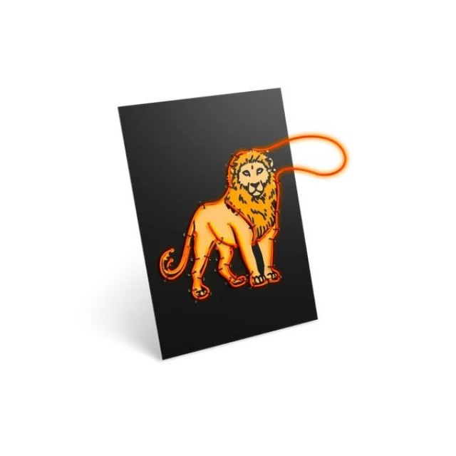 Kidywolf Kidyneon – Kreativni Neon Set Za Decu, Životinje Kidywolf Kidyneon – Kreativni Neon Set Za Decu, Životinje