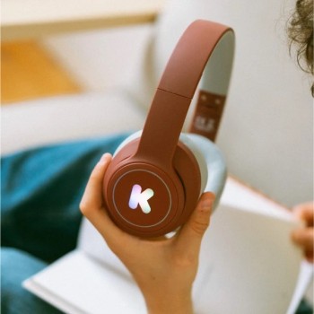KidyWolf K-EARS – Slušalice za decu, Crvene